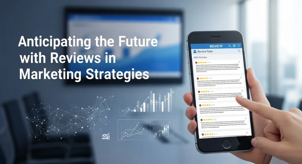 Anticipating the Future with Reviews in Marketing Strategies