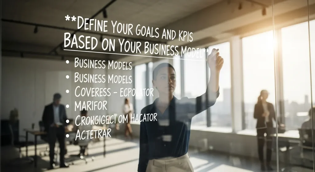 Define Your Goals and KPIs Based on Your Business Model