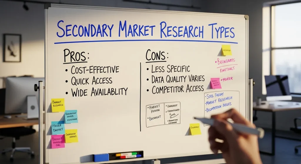 Secondary Market Research Types