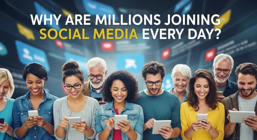 Why Are Millions Joining Social Media Every Day