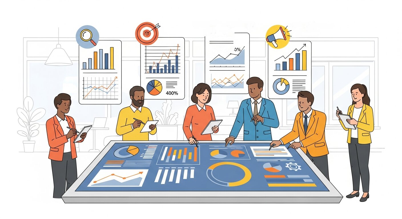 Engaging in data-driven marketing