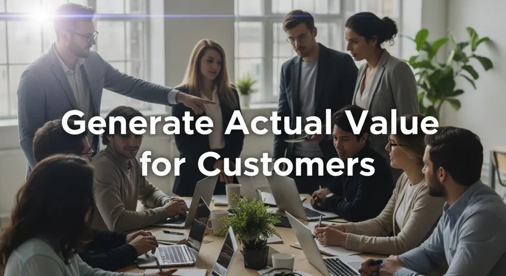 Generate Actual Value for Customers