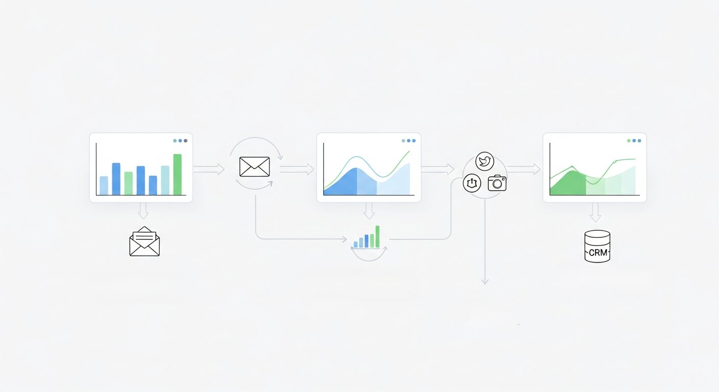 Implementing data-driven marketing automation.