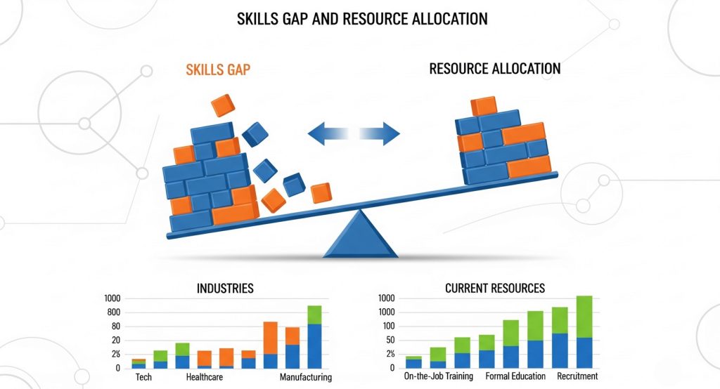 Skills Gap and Resource Allocation
